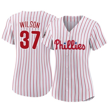 Weston Wilson Philadelphia Phillies Women's Backer Slim Fit T-Shirt - Ash